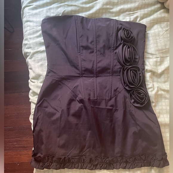 PrettyLittleThing Black Corset mini dress - 8 - Picture 5 of 7